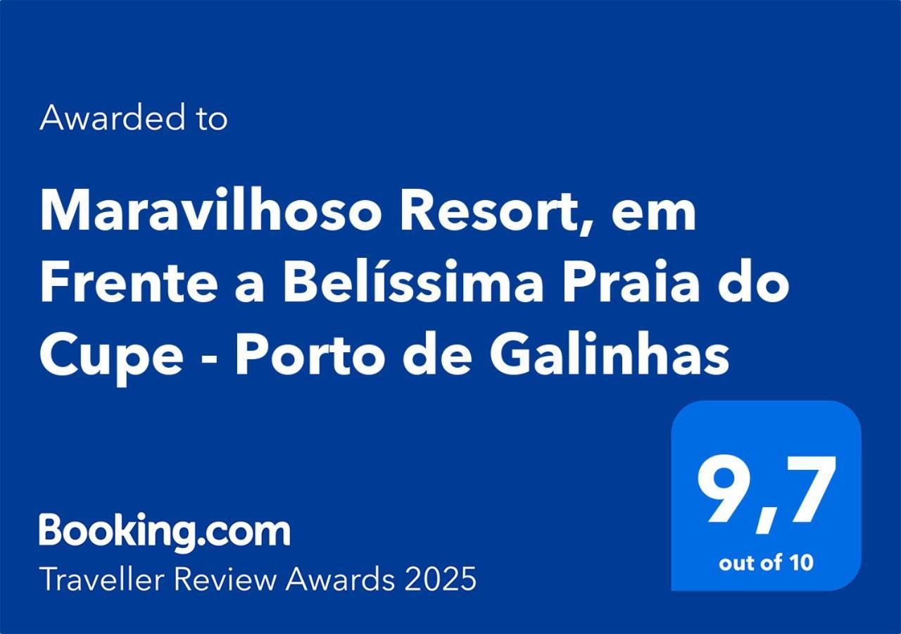 Maravilhoso Resort, Em Frente A Belissima Do Cupe - Apartamento Porto de Galinhas